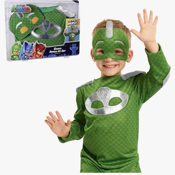 PJ Masks Gecko Costume size 4-6 (little kids) - Picture 1 of 3